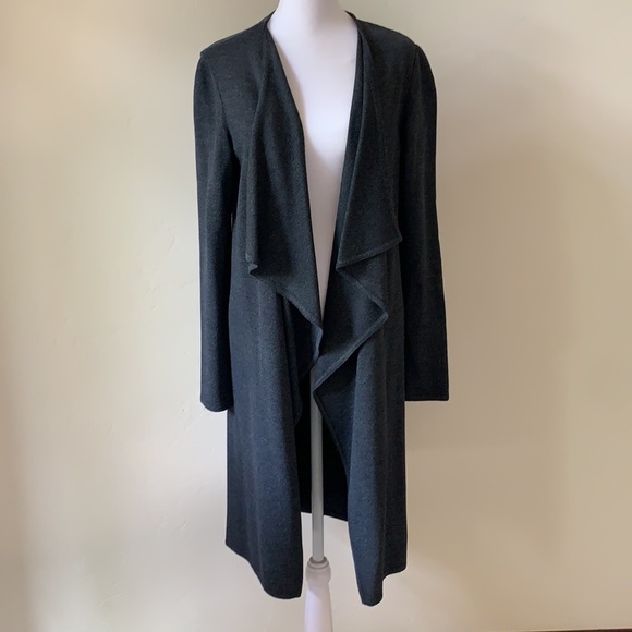 St John Knit Duster Jacket. NWT. Size S Grey - Picture 2 of 6